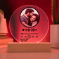 Music player plaque