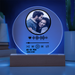 Music player plaque