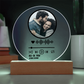 Music player plaque
